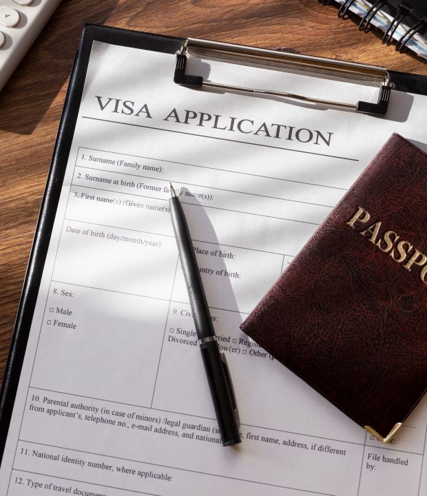 Visa support and travel planning